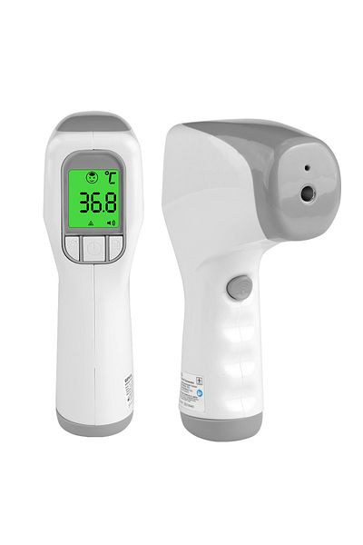 Choice 2-in-1 Accuracy Infrared Thermometer With Fever Alarm & Lcd Display Accurate Readings For Whole F...