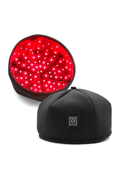 Choice black Red light & Near Infrared Therapy For Hair Growth Pigarlic Oily Natural Device