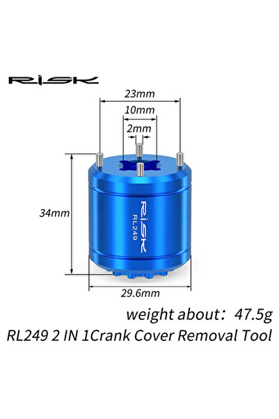 choice2 أداة إزالة غطاء مجموعة مرفق الدراجة RL249 2 في 1 لحامل سفلي XTR M9100...