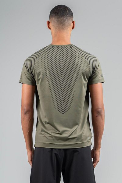 MARATON Regular Men's Crew Neck Raglan Sleeve Light Khaki T-Shirt 23219