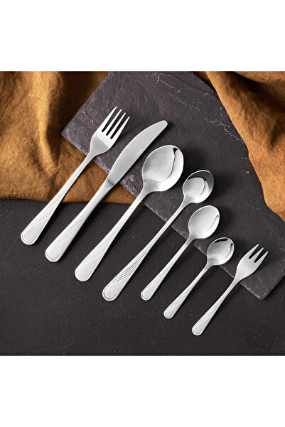 Ambition Stainless steel cutlery set, 50 pieces, 12 people, packed in a gift box, Napoli