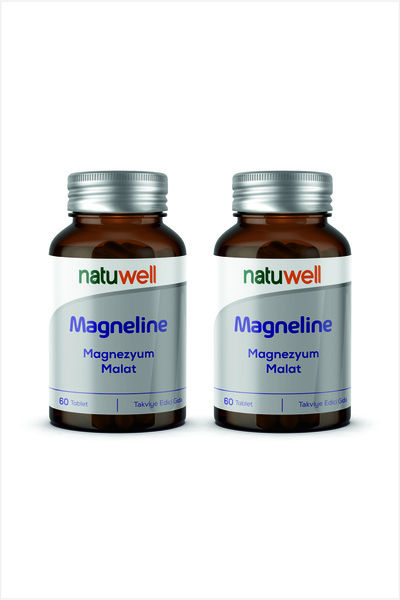 Natuwell 2'li Magneline Magnezyum Malat 60 Tab*2