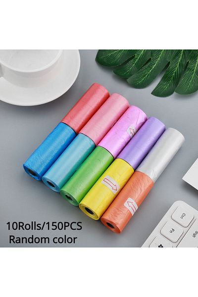 Choice 10Rolls 10 Rolls Dog Poop Bags Eco-Friendly Leak-Proof Dog Poop Bags 15 Bags/ Roll Puppy Outdoor Cle