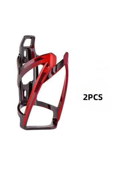 Choice Red-2PCS 2PCS Bicycle Bottle Cages MTB Road Bicycle Water Bottle Holder Colorful Lightweight Cycling