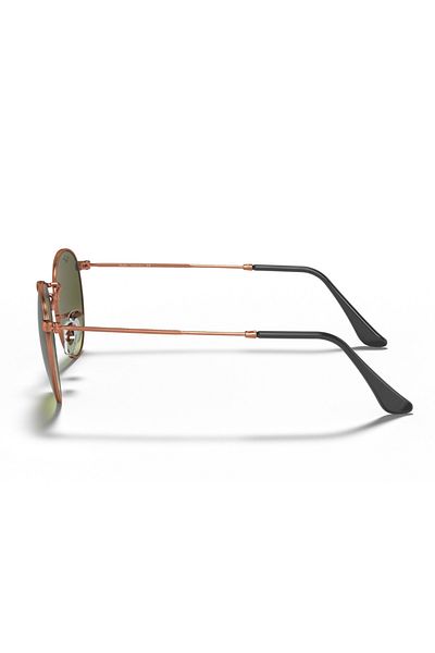 Ray-Ban Ray Ban 3447 9002A6 50 Unisex Oval Copper Metal Sunglasses