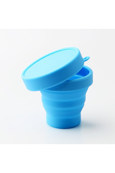 Choice كوب معقم للحيض أزرق قابل لإعادة الاستخدام، كوب معقم طبي من السيليكون ل...