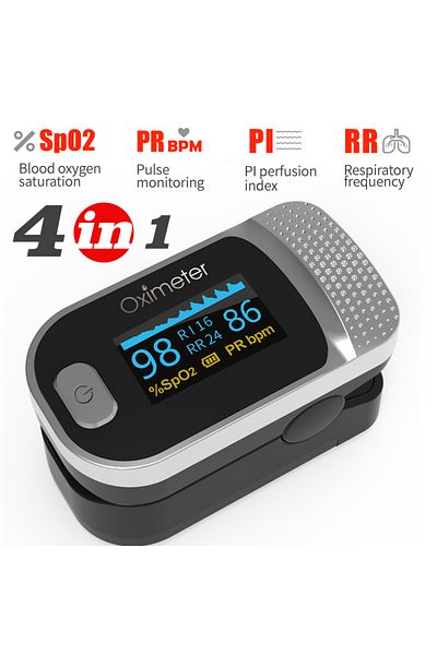 Choice (134R) Black Kiuzou Finger Pulse Oximeter