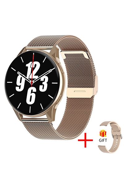 Choice Mesh belt Rose gold LIGE Smart Watch 2024 Wireless Charging New Smartwatch Bluetooth Calls Watches M