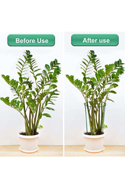 Choice 2 قطعة من دعامات النباتات المعدنية القوية، إطار دعم تسلق النباتات للحديقة للحفاظ على الزهور والخضروات...