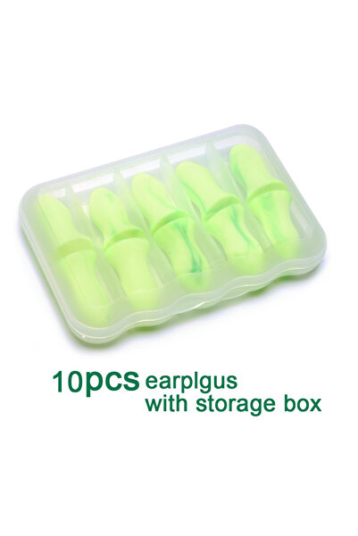 Choice 10 قطع S 10 قطع سدادات أذن للنوم تعمل على تقليل الضوضاء وعزل الصوت سدا...