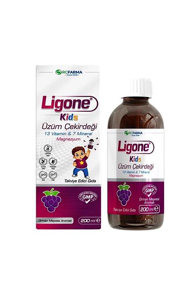 Rcfarma Ligone Kids Grape Seed Syrup 200 ml