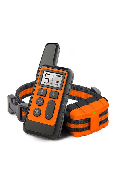 Choice Gold Electric Dog Training Collar Waterproof Pet Remote Control Rechargeable 500m training dogs coll