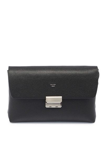 Tergan Black Genuine Leather Men's Portfolio Bag - S1Pc 00021523 -A6F