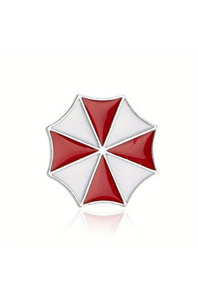 Choice XZ370 شارة معدنية مبتكرة على شكل مظلة من المخاطر البيولوجية، دبوس طوق ...