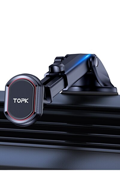 Choice حامل هاتف مغناطيسي للسيارة من TOPK للوحة القيادة وفتحة تهوية السيارة و...