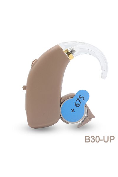 Choice B30 UP-1PCS 2024 Best Digital Hearing Aid BTE Adjustable Tone Sound Amplifier Portable Deaf Elderly