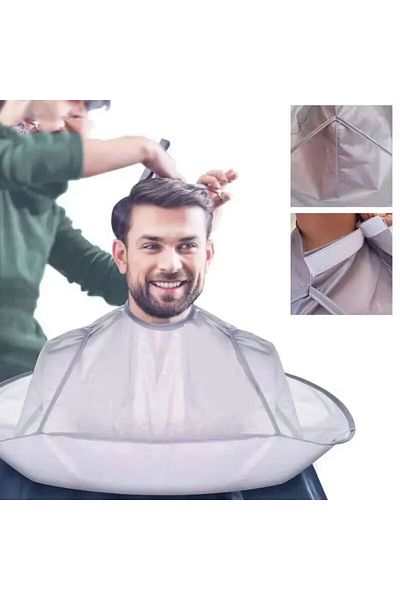 Choice Light Gray Barber Adult Children Haircut Cloak Foldable Dye Aprons Hair Cutting Hairdressing Cape Br