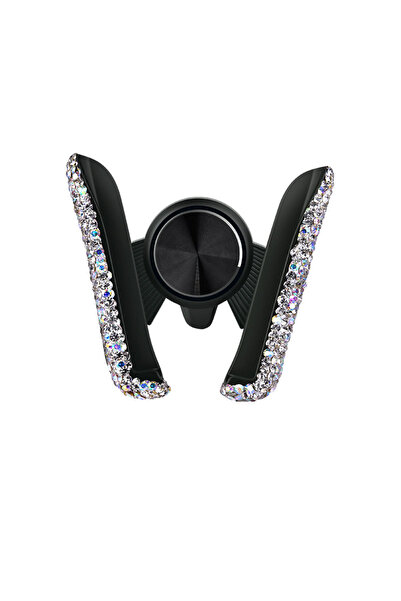 Choice as picture Bling Crystal Car Phone Holder Universal Air Vent Mount Cli...