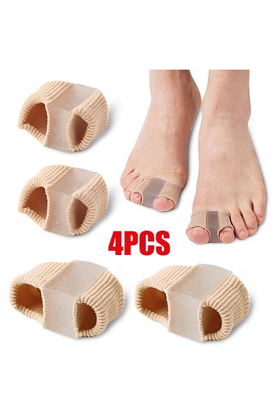 Choice 4PCS-L Toe Separator Silicone Pedicure Tools Bones Orthopedics Bunion Corrector Gel Insoles For Shoe