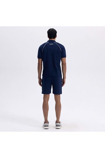 Ellesse Ανδρικό μπλουζάκι με γιακά πόλο Navy Blue Em407