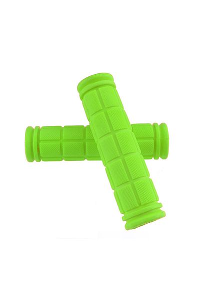 Choice Green 1Pair Bicycle Handlebar Grips Anti-skid Bike Handle Bar Grips Rubber Covers Fixed Gear BMX MTB