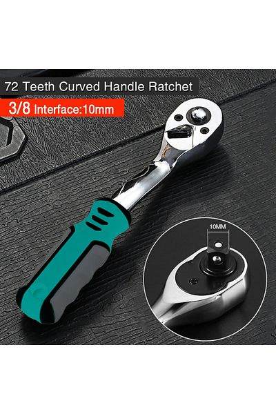 Choice 3 8 Ratchet Wrench 72 Teeth Drive Swivel Ratchet Wrench 1/4" 3/8" 1/2" Steel High Torque Ratchet Wre