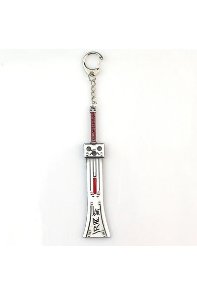 Choice 2 لعبة Final Fantasy 7 Cloud Buster Sword Keychain Remake Sword Zack Fair Weapon Metal Pendant Key .