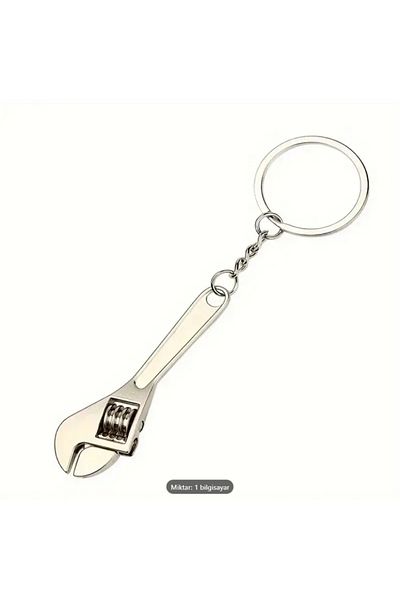 Bizde Ne Yok ki Small Size Cast Zamak Metal Keychain in Frog Key Design 1 Piece