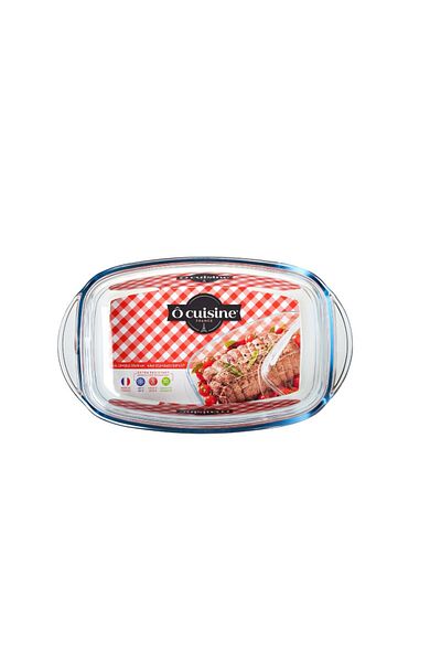OCUİSİNE FRANCE Vas termorezistent cu capac 33x19x13cm, 4.6L, Glassware Range