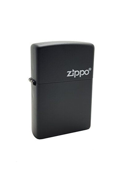 Zippo Logolu Siyah Zemin Logolu