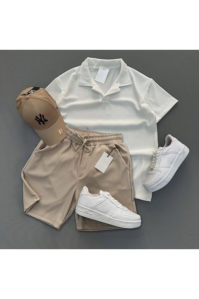 viperkombin Combinație de 2 bucăți de vară cu tricou și pantaloni scurți Bürümcük