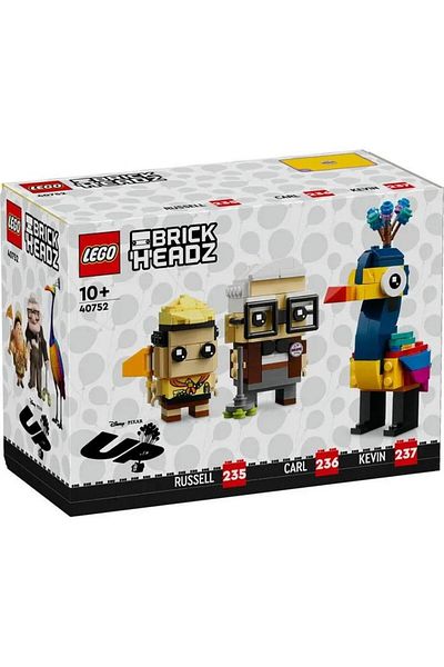 LEGO 40752 Lego ® Brickheadz - Disney Pixar Carl, Russell and Kevin Figures