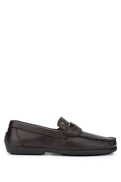 Tamer Tanca Men's Genuine Leather Brown Loafer Shoes
