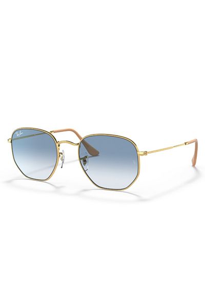 Ray-Ban Rayban Unisex Arısta 0rb3548 001/3f 51 2n Clear Gradient Blue Sunglasses
