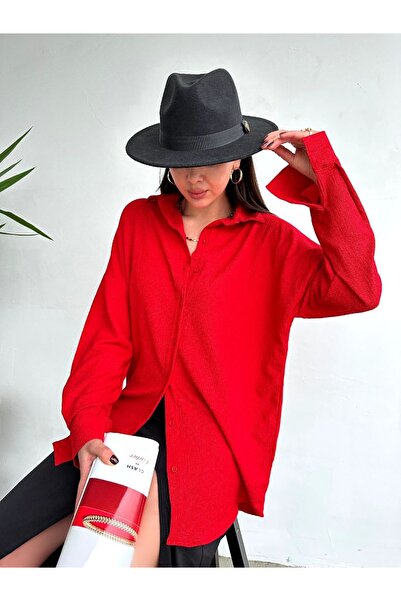 BENASSI Bürümcük Kumaş Gömlek