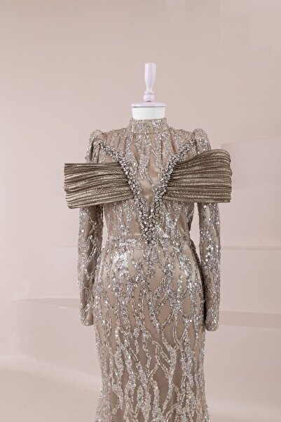 Hennin Empress Tesettür Abiye