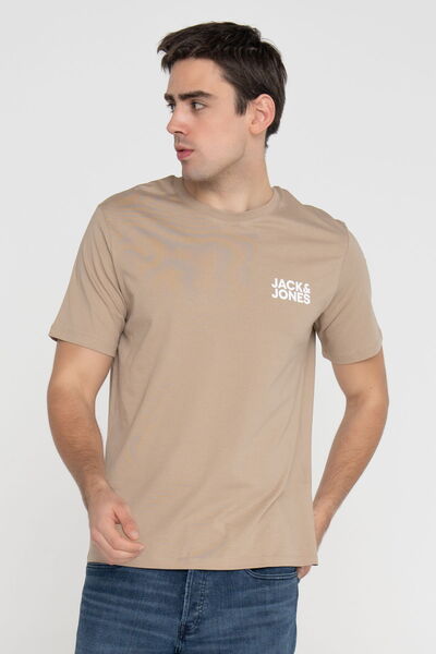 Jack & Jones Ανδρικό μπλουζάκι με λογότυπο Crew Neck - Corplogo