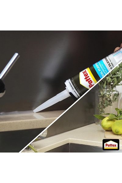 Pattex Pattex SL212 Multi-Purpose Silicone - 280 ml for Indoor and Outdoor Use, Clear