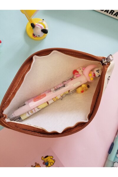 Sabrina Koza Capybara Capibara Capibara Cute Animal Sweet Synthetic Leather Makeup Bag Pen Holder Pencil Case