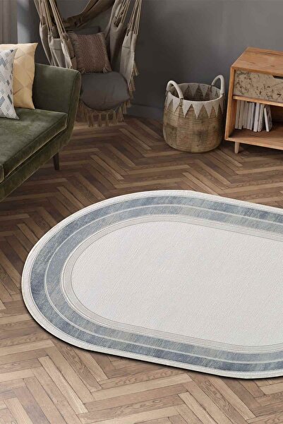 GÜMÜŞSUYU Galina 16649 Oval Akrilik Makine Halısı