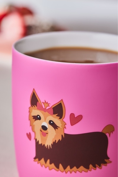 Karaca Soft Touch Animal Lady Mug 350 ml