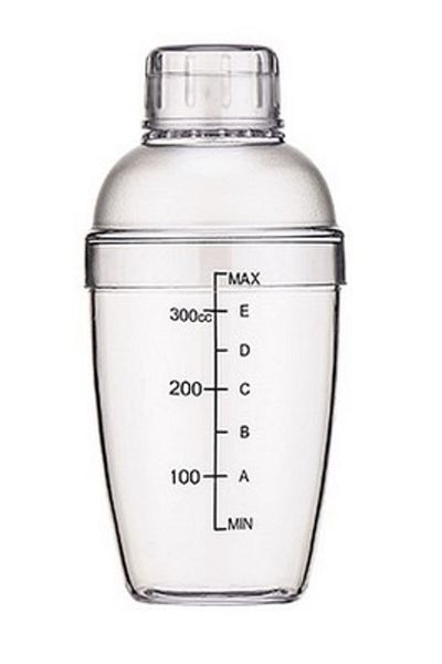 MIBRU Coffee transparent shaker 350ml