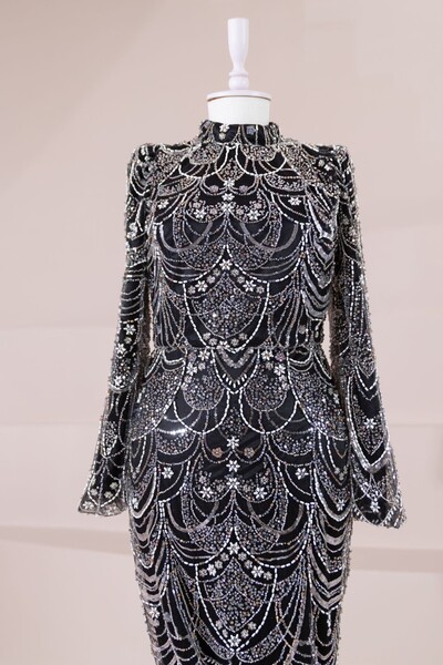 Hennin Luna Tesettür Abiye