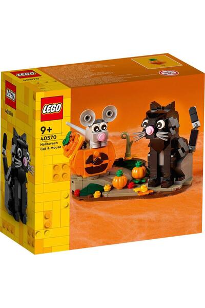 LEGO 40570 قطة وماوس الهالوين الأيقوني