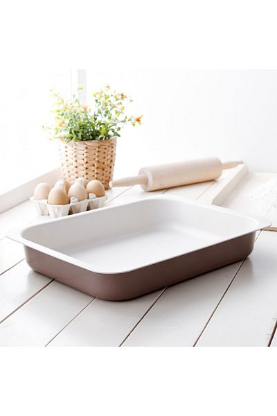 SNB Forma copt 36x26x6cm, invelis non-stick Caffe Creme, SNB