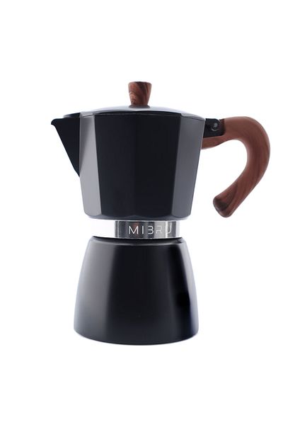 MIBRU Coffee moka pot coffee maker 150ml black