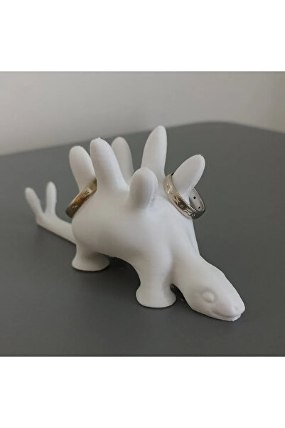 Cypnova 2 قطعة حامل حلقي على شكل ديناصور