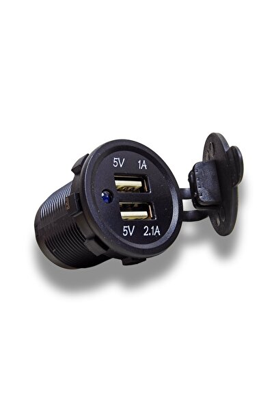 Özgü Otomotiv ARAÇ İÇİ HIZLI ŞARJ SOKETİ - USB ŞARJ (ÇAKMAKLIK MONTAJLI)