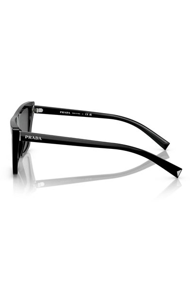 Prada Woman Butterfly Sunglasses- Pr 21zs - Lense Size:55mm - Black