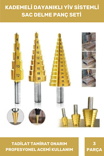 Thriftbuds Özel Üretim Çift Kademeli Matkap Ucu Yiv Sistemli Çatlatmadan Tami...